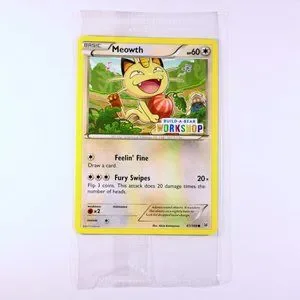 Pokemon | Toys | Meowth Build A Bear Pokemon Card Sealed Exclusive